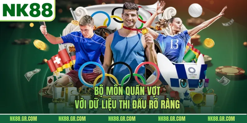 Bộ môn quần vợt với dữ liệu thi đấu rõ ràng